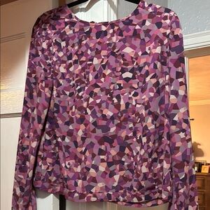 Stylish Pink Patterned cabi blouse